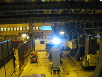 Hitsausrobotti hitsaa